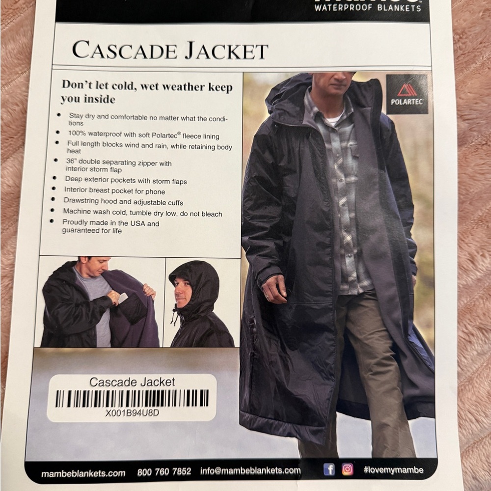 Mambe Cascade Jacket - Black